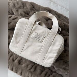 H&M Cottom Canvas Lunch Cooler Bag
